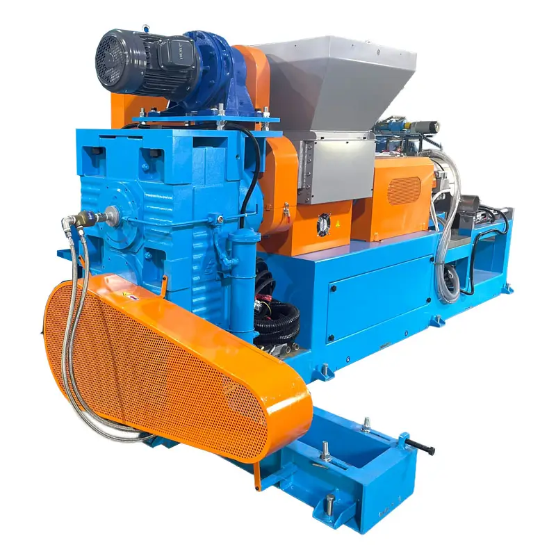 Double Arm Kneader Pellitizing Machine (Air-Face Cutting System With Die Head)